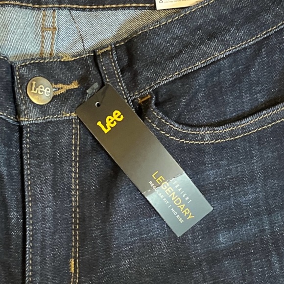 Lee Dark Blue Jeans, 10 short - Picture 2 of 4